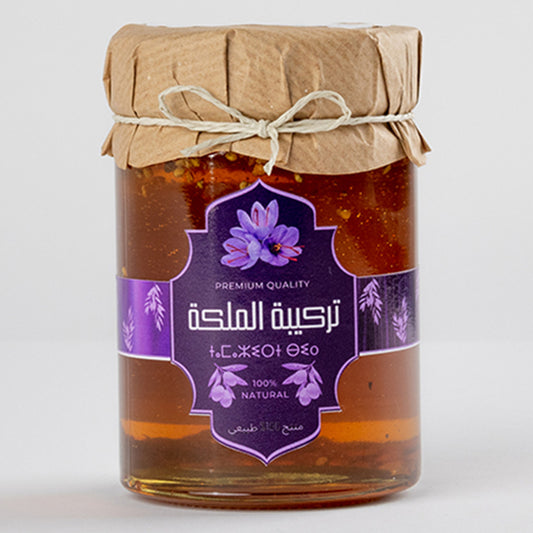 إكسير العسل النقي والزعفران