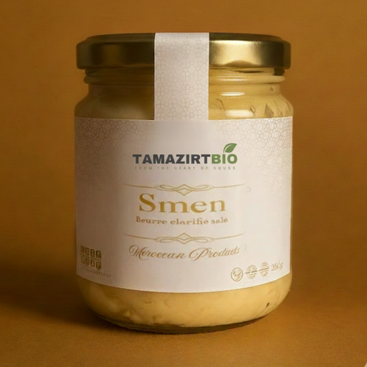 سمن بلدي – سمن مغربي صافٍ – سمن عضوي محلي الصنع 